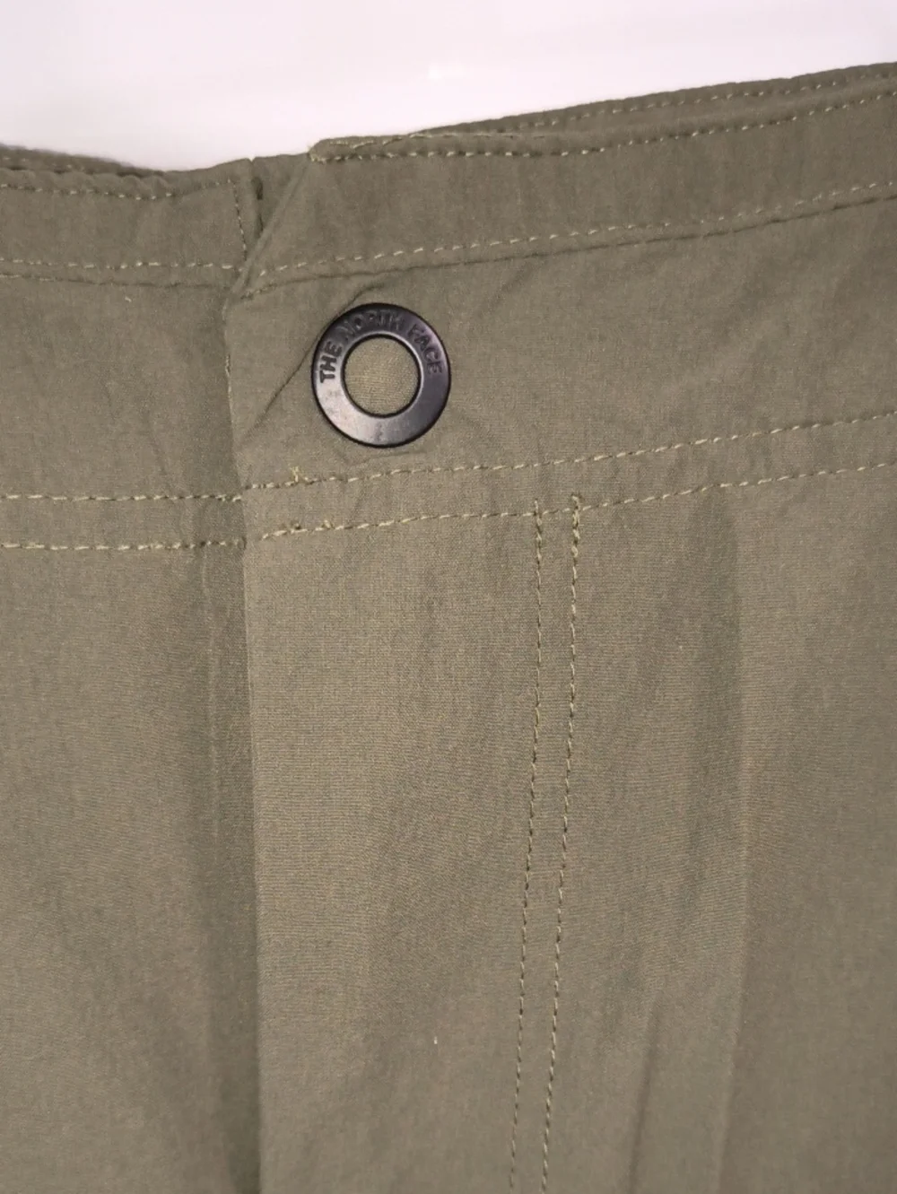 The North Face Exploration convertible zip off tapered utility trousers khaki